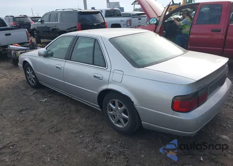 2002 Cadillac Seville Sts z USA, uszkodzony, nr VIN 1G6KY54902U102873